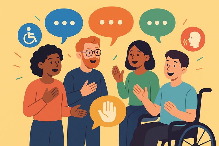 💬 Comunicação Assertiva com Foco em Atendimento Inclusivo e Acessível 💬 Comunicação Assertiva com Foco em Atendimento Inclusivo e Acessível