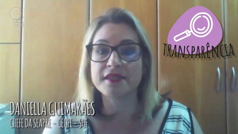 VALORES DO TSE - Transparência